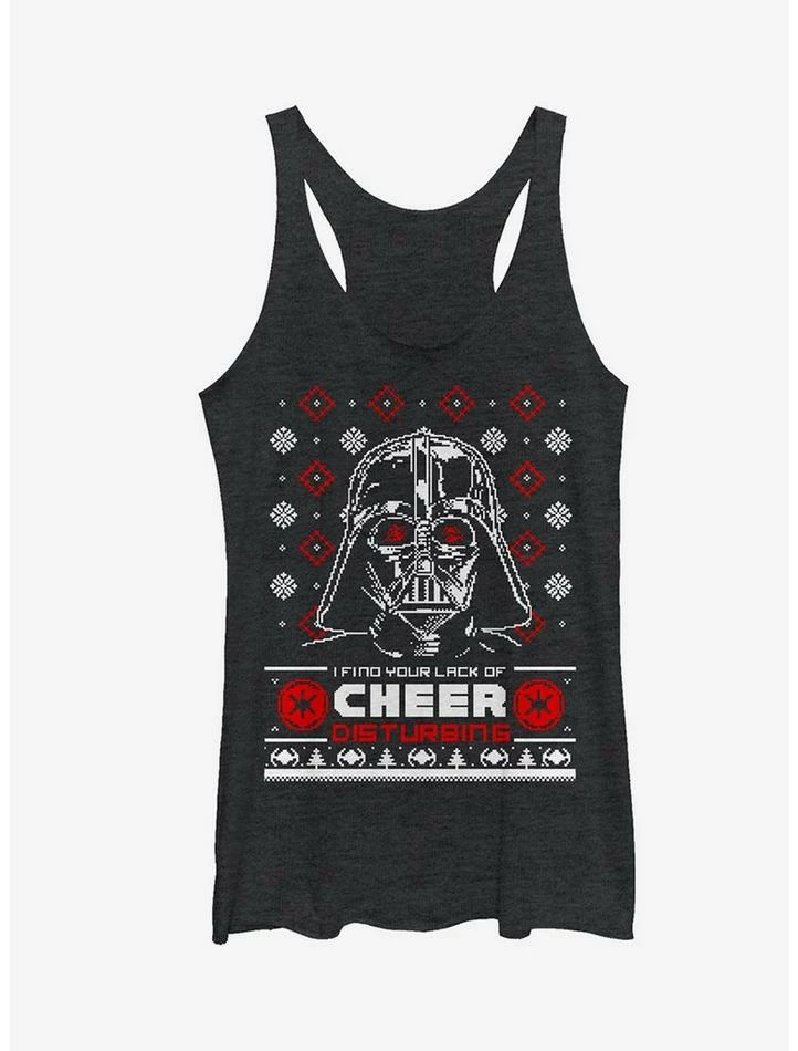 Flash Sale ๐ฅ Star Wars Ugly ๐ Christmas Lack of Cheer Snowflake ๐ง Girls Tanks โจ 3 Flash Sale ๐ฅ Star Wars Ugly ๐ Christmas Lack of Cheer Snowflake ๐ง Girls Tanks โจ
