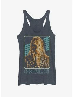 Wholesale 😉 Star Wars Retro Chewie Copilot 👧 Girls Tanks 🎉