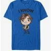 Coupon 🎁 Star Wars Chibi I Know T-Shirt 😉 -Star Wars Clothing Sales 11677398 hi