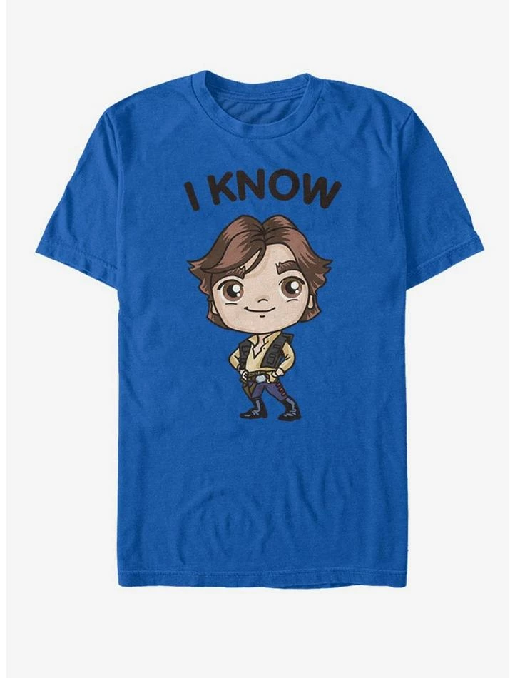Coupon 🎁 Star Wars Chibi I Know T-Shirt 😉 3 Coupon 🎁 Star Wars Chibi I Know T-Shirt 😉