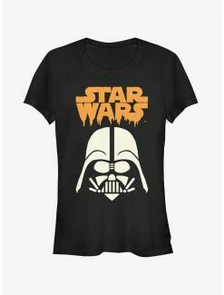 Coupon ⭐ Halloween Spooky Darth Vader Helmet 👧 Girls T-Shirt ✨ -Star Wars Clothing Sales 11707959 hi