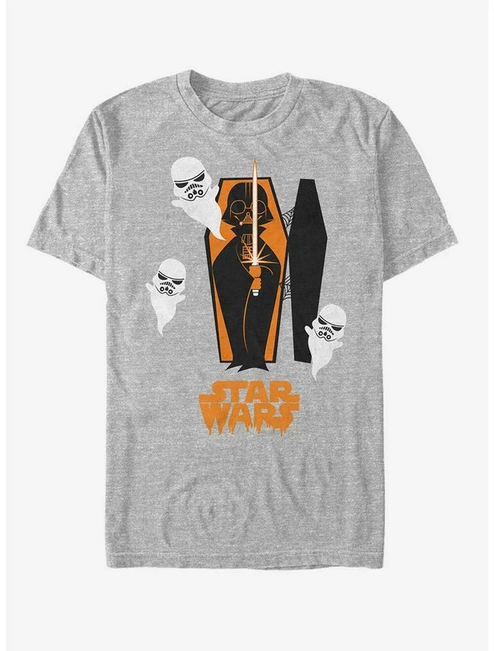 Promo ⭐ Halloween Darth Vader Coffin T-Shirt ✔️ 3 Promo ⭐ Halloween Darth Vader Coffin T-Shirt ✔️