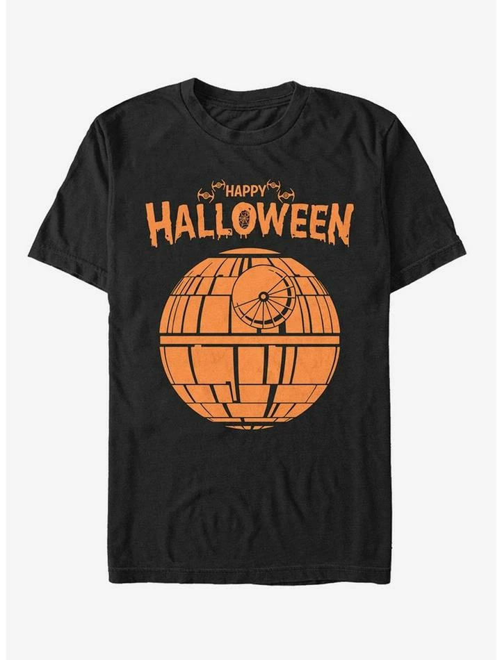Best Pirce 💯 Halloween Death Star T-Shirt 😀 3 Best Pirce 💯 Halloween Death Star T-Shirt 😀