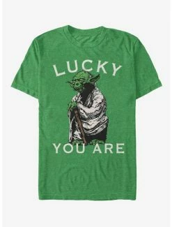 Flash Sale 😍 Lucasfilm Star Wars Lucky Yoda T-Shirt ✨