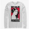 Deals 😀 Star Wars No Princess Long-Sleeve T-Shirt ❤️ -Star Wars Clothing Sales 11922020 hi