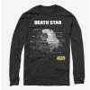 Best Pirce 🔔 Star Wars Star Schematics LS Long-Sleeve T-Shirt 🥰 -Star Wars Clothing Sales 11922151 hi