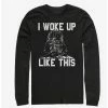 New 👏 Star Wars Woke Up Long-Sleeve T-Shirt 😍 -Star Wars Clothing Sales 11922158 hi