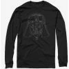 Best Pirce 🔔 Star Wars Darth Vader Face Long-Sleeve T-Shirt ⭐ -Star Wars Clothing Sales 11922393 hi