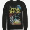 Cheap ✔️ Star Wars Rebel Classic Poster Long-Sleeve T-Shirt ❤️ -Star Wars Clothing Sales 11922421 hi