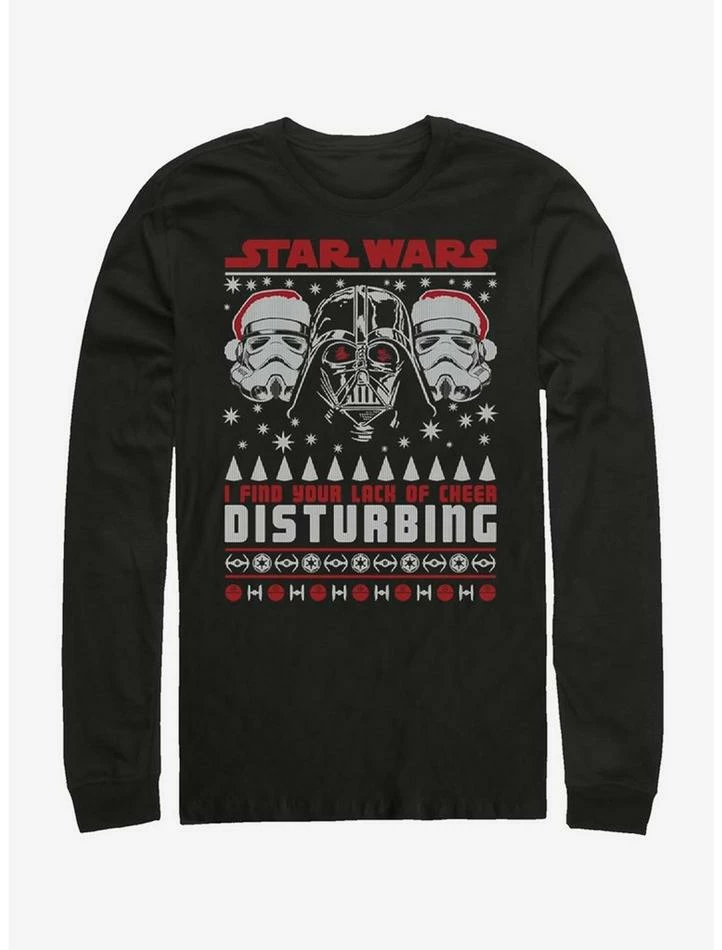 Best reviews of 🌟 Star Wars Disturbing Sweater Long-Sleeve T-Shirt 🤩 3 Best reviews of 🌟 Star Wars Disturbing Sweater Long-Sleeve T-Shirt 🤩