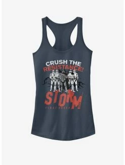 Best deal ⌛ Star Wars Crush The Resistance 👧 Girls Tank 🎁