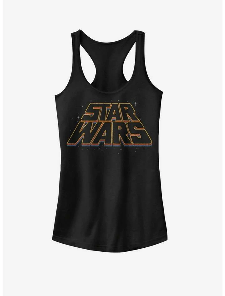 Hot Sale 🛒 Star Wars Slanty Logos 👧 Girls Tank 😍 3 Hot Sale 🛒 Star Wars Slanty Logos 👧 Girls Tank 😍