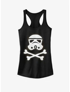 Best deal ⭐ Star Wars Trooper Skull Patch 👧 Girls Tank 👏