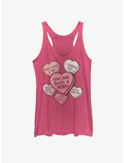 Discount ✔️ Star Wars 🍬 Candy Hearts 👧 Girls Tank 💯