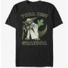 Best Sale ✨ Star Wars Yoda Best Grandpa T-Shirt 🔔 -Star Wars Clothing Sales 12336380 hi