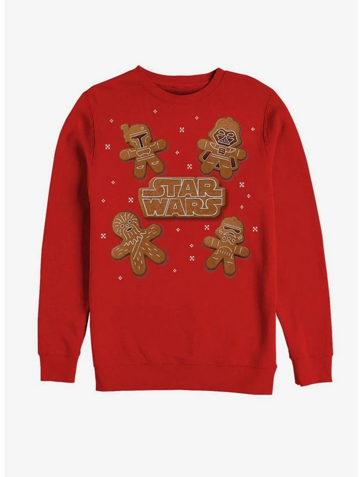 Hot Sale ๐งจ Star Wars Gingerbread Crew Sweatshirt โ๏ธ 3 Hot Sale ๐งจ Star Wars Gingerbread Crew Sweatshirt โ๏ธ