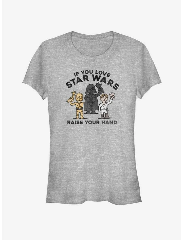 Top 10 โ๏ธ Star Wars Raise Your Hands ๐ง Girls T-Shirt ๐ 3 Top 10 โ๏ธ Star Wars Raise Your Hands ๐ง Girls T-Shirt ๐