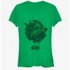 Best reviews of 😉 Star Wars Yoda Head Fill 👧 Girls T-Shirt ✔️ -Star Wars Clothing Sales 12337234 hi