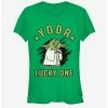 Deals 🎉 Star Wars Doodle Yoda Lucky 👧 Girls T-Shirt 🛒 -Star Wars Clothing Sales 12337479 hi