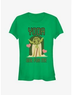 Best Pirce 💯 Star Wars Yoda One 👧 Girls T-Shirt 🥰 -Star Wars Clothing Sales 12349296 hi