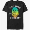 Flash Sale 😍 Star Wars Chewie 🎂 Birthday TwentyOne T-Shirt 🎁 -Star Wars Clothing Sales 12349331 hi