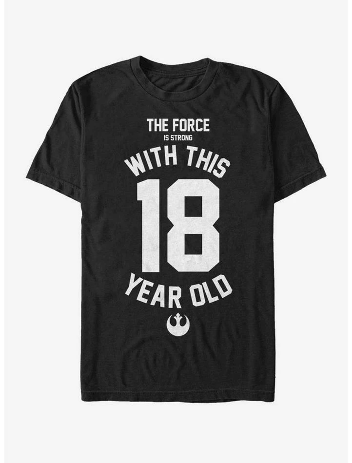 Best reviews of ๐ฅฐ Star Wars Force Sensitive Eighteen T-Shirt ๐ 3 Best reviews of ๐ฅฐ Star Wars Force Sensitive Eighteen T-Shirt ๐