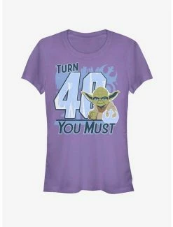 Wholesale 🥰 Star Wars Turn 40 You Must 👧 Girls T-Shirt 💯