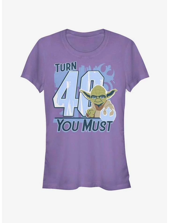Wholesale 🥰 Star Wars Turn 40 You Must 👧 Girls T-Shirt 💯 3 Wholesale 🥰 Star Wars Turn 40 You Must 👧 Girls T-Shirt 💯