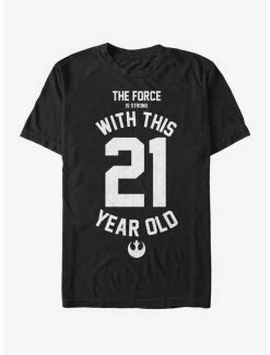 Best deal ✔️ Star Wars Force Sensitive Twenty One T-Shirt ✔️