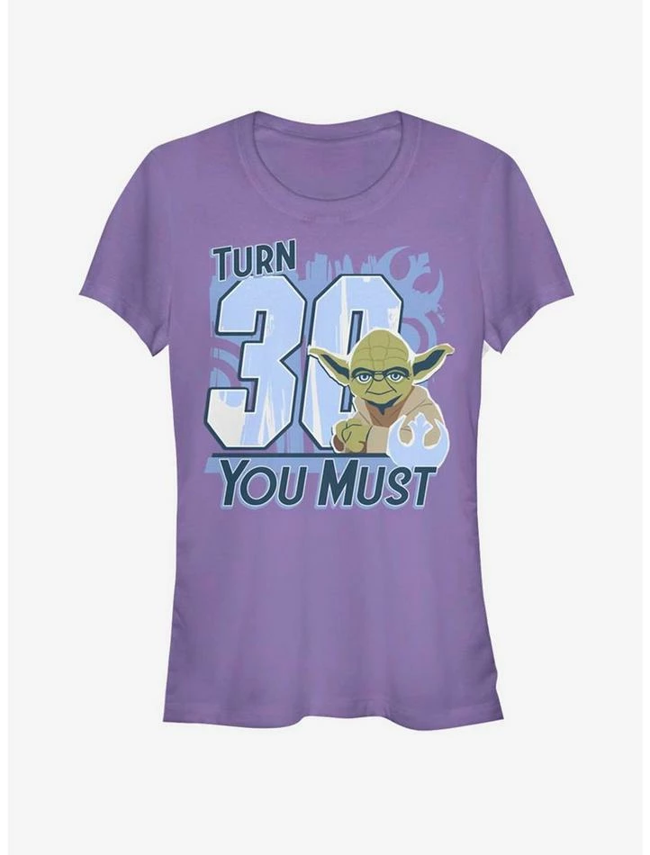Best deal โจ Star Wars Turn 30 You Must ๐ง Girls T-Shirt โจ 3 Best deal โจ Star Wars Turn 30 You Must ๐ง Girls T-Shirt โจ