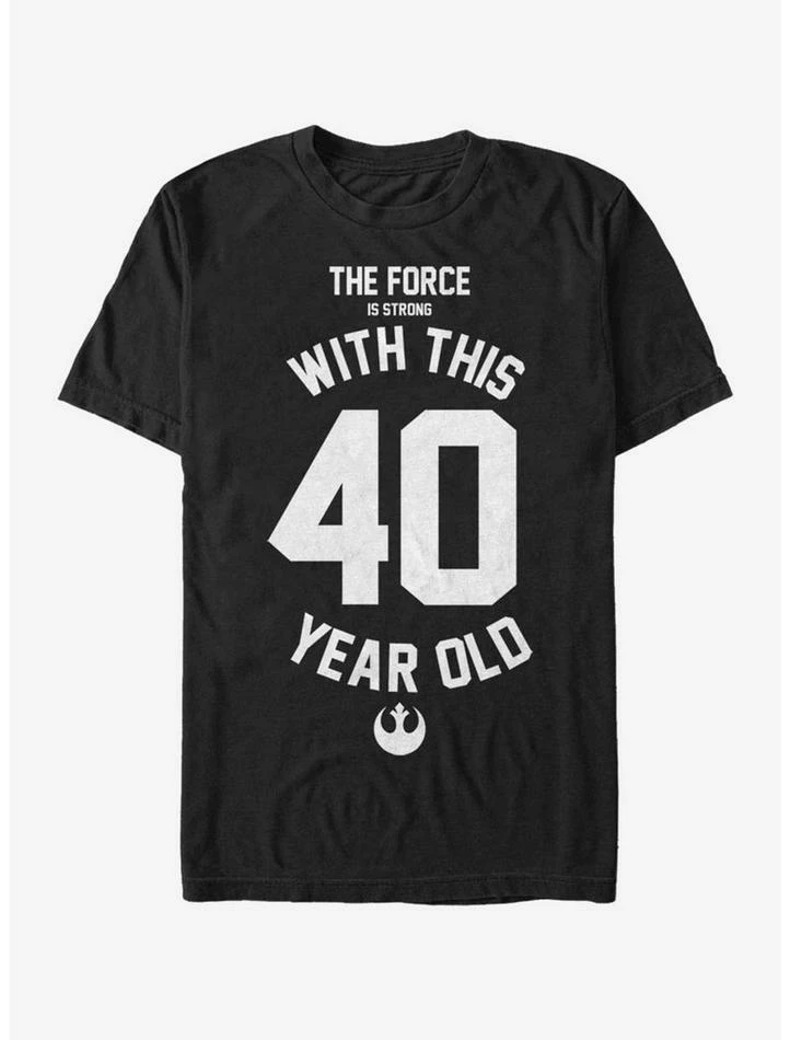 Top 10 ⌛ Star Wars Force Sensitive Forty T-Shirt 🥰 3 Top 10 ⌛ Star Wars Force Sensitive Forty T-Shirt 🥰
