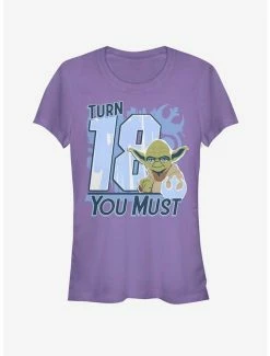 Coupon 🎁 Star Wars Turn 18 You Must 👧 Girls T-Shirt 🎉