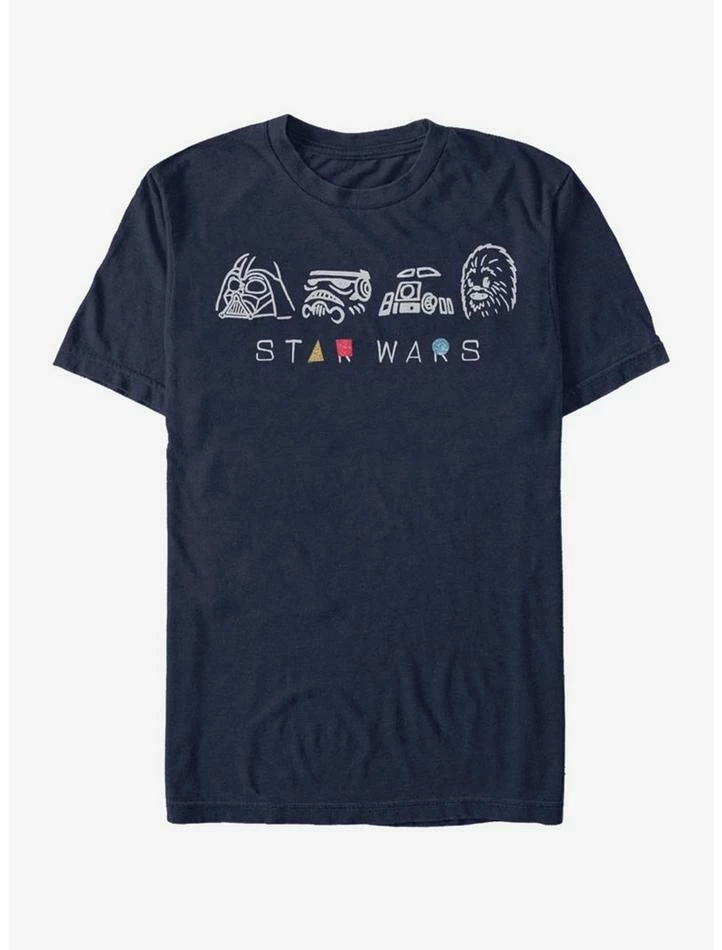 Cheap ๐ Star Wars Geometry Shine T-Shirt โ๏ธ 4 Cheap ๐ Star Wars Geometry Shine T-Shirt โ๏ธ - Image 2