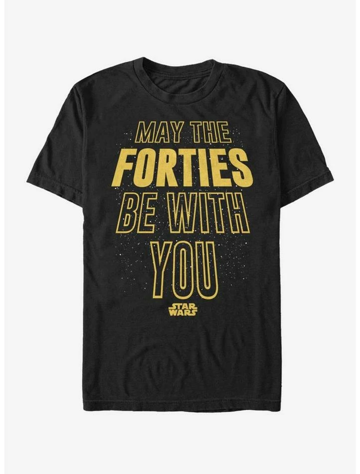 Cheapest ๐ Star Wars Forties Be With You T-Shirt ๐ 3 Cheapest ๐ Star Wars Forties Be With You T-Shirt ๐