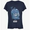 Outlet 🔔 Star Wars Boba Fett Head Fill 👧 Girls T-Shirt 💯 -Star Wars Clothing Sales 12364004 hi