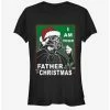 Deals ✨ Star Wars Santa Vader Father 🎄 Christmas 👧 Girls T-Shirt 🤩 -Star Wars Clothing Sales 12364229 hi