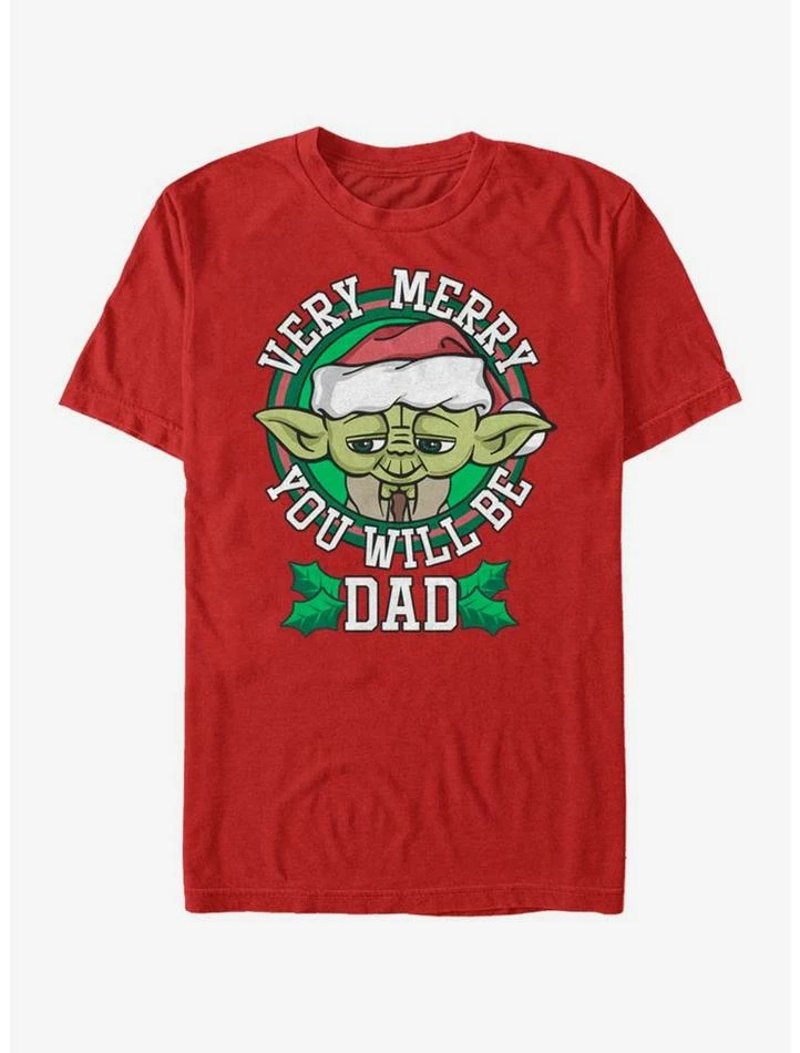 Best Sale ๐ฅ Star Wars Merry Yoda Dad T-Shirt ๐ 3 Best Sale ๐ฅ Star Wars Merry Yoda Dad T-Shirt ๐