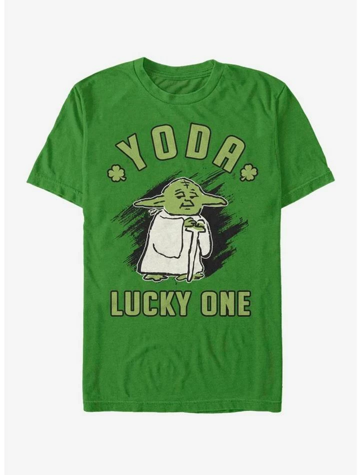 Cheapest ✔️ Star Wars Doodle Yoda Lucky T-Shirt 👏 3 Cheapest ✔️ Star Wars Doodle Yoda Lucky T-Shirt 👏