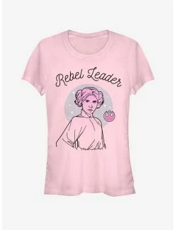 Buy 🌟 Star Wars Rebel Leader 👧 Girls T-Shirt 🔥
