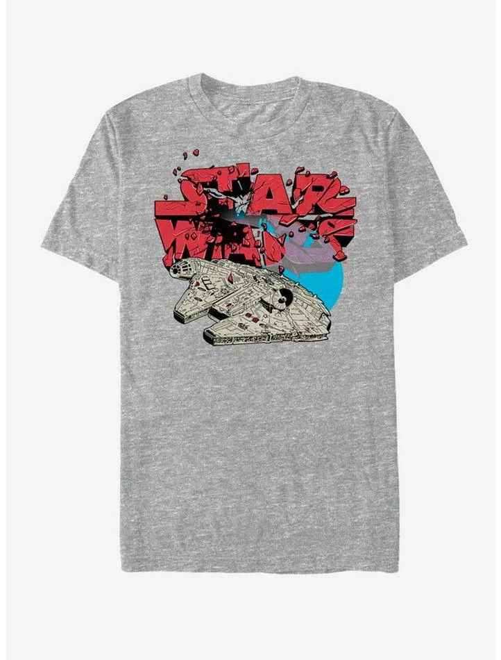 Cheapest ๐ Star Wars Bust Thru Logo T-Shirt ๐ 3 Cheapest ๐ Star Wars Bust Thru Logo T-Shirt ๐