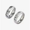 Flash Sale 😉 Star Wars "I LOVE YOU"And "I KNOW" Couple Ring Set 🥰 -Star Wars Clothing Sales 12383360 hi