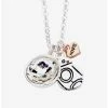 Best Pirce 😍 Star Wars BB8 with Clear Gem Pendant 🎁 -Star Wars Clothing Sales 12383395 hi