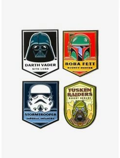 Cheapest ❤️ Star Wars Dark Side of the Force Base Metal Pin Set 💯