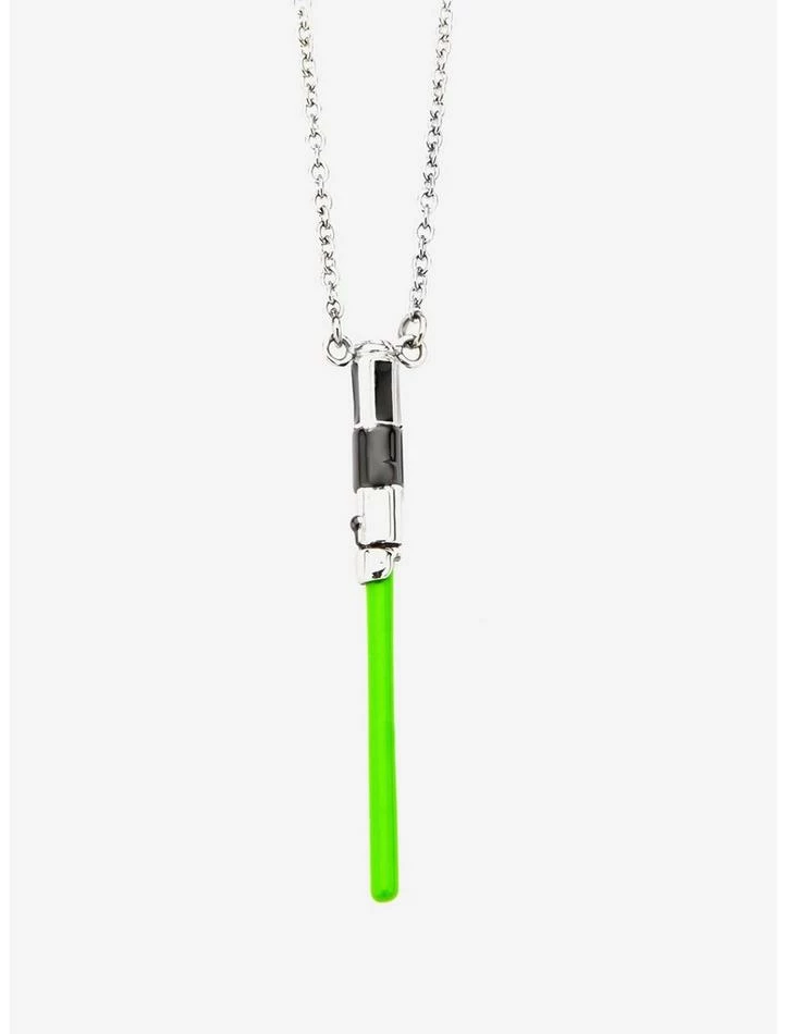 Best deal 🌟 Star Wars Jewelry Yoda Lightsaber Stainless Steel Pendant Necklace 😉 3 Best deal 🌟 Star Wars Jewelry Yoda Lightsaber Stainless Steel Pendant Necklace 😉