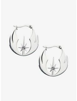 Promo ✨ Star Wars Jedi Order CZ Hoop Earrings 🎉