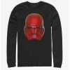 Best Sale 😀 Star Wars Episode IX Rise of Skywalker Red Trooper Red Helm Long-Sleeve T-Shirt 🛒 -Star Wars Clothing Sales 12569322 hi