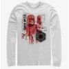 Best deal 🧨 Star Wars Episode IX Rise of Skywalker Red Trooper Schematic Long-Sleeve T-Shirt 😀 -Star Wars Clothing Sales 12569357 hi