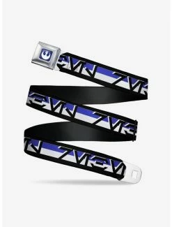 Best Pirce 👏 Star Wars Aurebesh Rebel Seatbelt Belt ❤️
