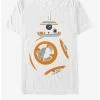 Wholesale 👏 Star Wars: Episode VII The Force Awakens BB-8 Face T-Shirt 🛒 -Star Wars Clothing Sales 12593316 hi