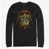 Discount 🥰 Star Wars Pumpkin Vader Long-Sleeve T-Shirt 👍 -Star Wars Clothing Sales 12633577 hi